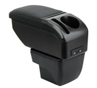 Apoyabrazos para Asiento Arona Caja Organizadora De Consola Central con Doble Capa De Almacenamiento Ideal para Apoyar Los Codos