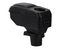 Apoyabrazos para Asiento Arona Caja Organizadora De Consola Central con Doble Capa De Almacenamiento Ideal para Apoyar Los Codos