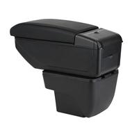 Apoyabrazos para Asiento Arona Caja Organizadora De Consola Central con Doble Capa De Almacenamiento Ideal para Apoyar Los Codos