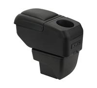 Apoyabrazos para Asiento Arona Caja Organizadora De Consola Central con Doble Capa De Almacenamiento Ideal para Apoyar Los Codos