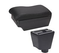 Apoyabrazos para coche Para R&ENAULT Para Clio 4 Para Clio 3 III IV Caja De Reposabrazos De Coche Accesorios De Coche Soporte De Caja De Almacenamiento Reposabrazos De Coche Autopartes ( Color : A3 Bl