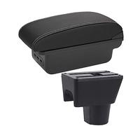Apoyabrazos para coche Para R&ENAULT Para Duster Caja De Reposabrazos De Coche Reposabrazos De Coche Caja De Almacenamiento Accesorios De Coche Detalles Interiores Autopartes ( Color : B3 Black white