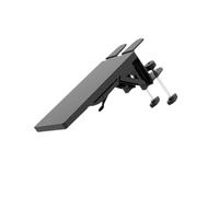 Apoyabrazos para Ordenador Plegable Negro, Soporte de Brazo | Madera ABS Aleación, Mesa hasta 4,5cm, Instalación Fácil, Ahorra Espacio, para Escritorios y Teclados