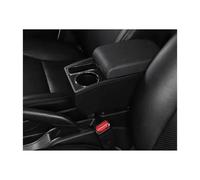 Apoyabrazos Para VW Para Polo 9N 3 2002 2003-2009 Caja De Apoyabrazos Para Automóvil Caja De Almacenamiento Portavasos Accesorios Para Automóvil(N1 black line No USB)