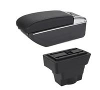 Apoyabrazos Reposabrazos Caja Para Opel Para Astra Para J (2012-2022) Reposabrazos Para Coche Caja Almacenamiento Detalles Interiores Accesorios Modernización(A2 Black line 7USB)