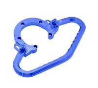Apoyabrazos Trasero Depósito Combustible Motocicleta Manija Pasajero para ZX-6R ZX6R ZX10R Z 750 800 1000 ER 6N 6F ER6N Barra Agarre Motocicleta(Azul)