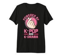 Apoyado por K-Pop y K-Drama KPOP Merch Merchandise Gift Camiseta Premium