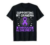 Apoyando a mi abuela a través de la concienciación sobre la enfermedad de Alzheimer Camiseta