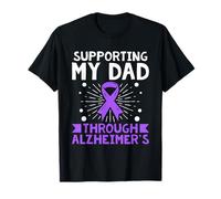 Apoyando a mi papá a través de la lucha de concientización sobre la enfermedad de Alzheimer Camiseta