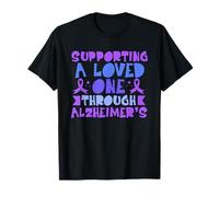 Apoyando a un ser querido a través de la concienciación sobre la enfermedad de Alzheimer Camiseta