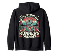 Apoyando los sueños de mi Corredor Sudadera con Capucha