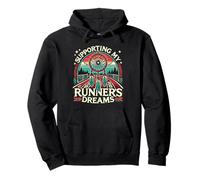 Apoyando los sueños de mi Corredor Sudadera con Capucha