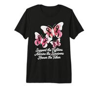 apoyar a los Luchadores admirar a los sobrevivientes honrar a los tomados Camiseta Premium