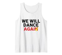 Apoye a Israel Volveremos a Bailar la resiliencia judía Camiseta sin Mangas