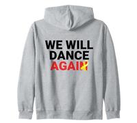 Apoye a Israel Volveremos a Bailar la resiliencia judía Sudadera con Capucha