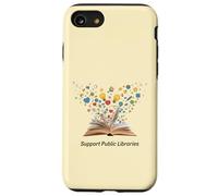 Apoye a Las bibliotecas públicas La alfabetización Importa Bibliotecario Abogado Carcasa para iPhone SE (2020) / 7/8