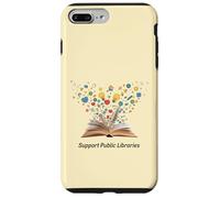 Apoye a Las bibliotecas públicas La alfabetización Importa Bibliotecario Abogado Carcasa para iPhone 7 Plus/8 Plus