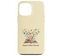 Apoye a Las bibliotecas públicas La alfabetización Importa Bibliotecario Abogado Carcasa para iPhone 13 Pro MAX