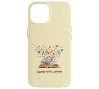 Apoye a Las bibliotecas públicas La alfabetización Importa Bibliotecario Abogado Carcasa para iPhone 14