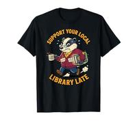 Apoye a su Biblioteca Local Bibliotecario de tejón tardío Camiseta