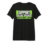 Apoye la Camisa de la Enfermedad celíaca - Conciencia de la Enfermedad celíaca Camiseta Premium