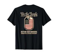 Apoye la inmigración de ICE - Protegiendo las fronteras de Estados Camiseta