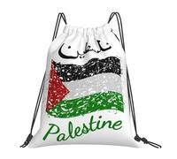 Apoyemos A Palestina Mujer Hombre Mochila De Cuerdas Ligera Mochila Con Cordón Ajustable Bolsa De Deporte Para Natación Senderismo Baloncesto