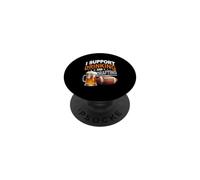 Apoyo a Beber y redactar Fantasy Football Draft Party PopSockets PopGrip Adhesivo