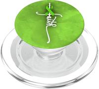 Apoyo a la concienciación sobre el cáncer de fe del Linfoma no Hodgkin PopSockets PopGrip para MagSafe