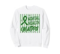 Apoyo a la concienciación sobre la Salud Mental de Green Ribbon Sudadera