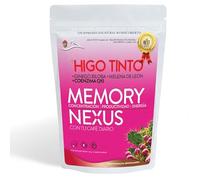 Apoyo a la memoria + Coenzima Q10 + Hongos funcionales Melena de León - MEMORY NEXUS - 90 cápsulas - concentración y rendimiento cognitivo - Fórmula avanzada con HIGO TINTO de Tuno Canarias