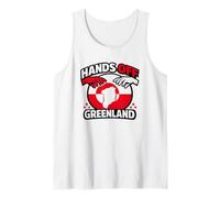 Apoyo a la protección de la soberanía de Groenlandia Camiseta sin Mangas