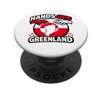 Apoyo a la protección de la soberanía de Groenlandia PopSockets PopGrip Adhesivo