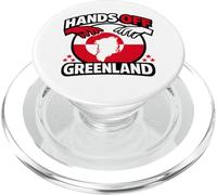 Apoyo a la protección de la soberanía de Groenlandia PopSockets PopGrip para MagSafe