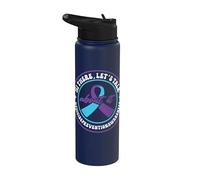 Apoyo a la Salud Mental 988 Semana de Prevención del Suicidio Stainless Steel Insulated Water Bottle
