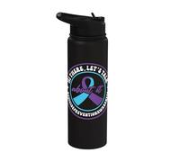Apoyo a la Salud Mental 988 Semana de Prevención del Suicidio Stainless Steel Insulated Water Bottle