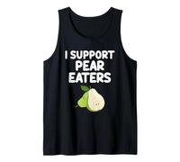 Apoyo a los comedores de Peras Dulces Frutas de otoño Bartlett Bosc Anjou Camiseta sin Mangas