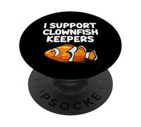 Apoyo a los guardianes del pez payaso pez anémona Océano Pacífico Índi PopSockets PopGrip Adhesivo
