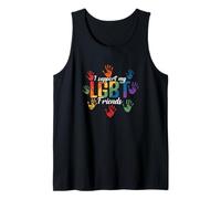 Apoyo a mis Amigos LGBT Camiseta sin Mangas
