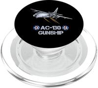 Apoyo aéreo cercano del helicóptero Americano AC130 PopSockets PopGrip para MagSafe