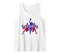 Apoyo Aficionado Baloncesto Barcelona Cataluña Basketball Camiseta sin Mangas