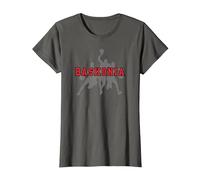 Apoyo Aficionado Baloncesto Baskonia Cataluña Basketball Camiseta, Mujer, Asfalto, L