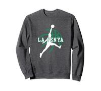 Apoyo Aficionado Baloncesto Joventut Cataluña Basketball Sudadera, Unisex para Adultos, Jaspeado Oscuro, L