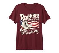 Apoyo al despliegue del Viernes Rojo Nuestras Tropas Visten Red Friday Camiseta Premium