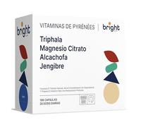 Apoyo al Tránsito Intestinal con Alcachofa, Triphala, Magnesio y Jengibre | 7 Suplementos en 2 Bolsitas Para el Estreñimiento | Detox, Digestión y Regularidad | 28 Dosis diarias