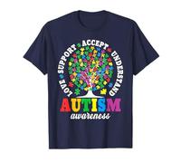 Apoyo amoroso Aceptar Comprender el Autismo Concientización SPED Maestro Camiseta