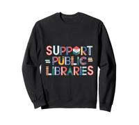 Apoyo Bibliotecas Públicas Acceso Gratuito al Conocimiento Libros prohibidos Sudadera