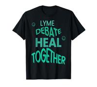 Apoyo Comunitario Sanación Lyme Debate y Conciencia Camiseta