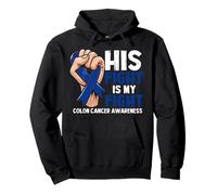 Apoyo de concientización sobre el Mes de su Lucha contra el cáncer de Colon Sudadera con Capucha