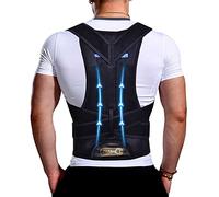 Apoyo de espalda, cinturón corrector mejorado espalda con bolsillo, corrección de postura, espalda señoras hombres, Align Spine espalda recta, mejora la postura, espalda y hombro alivio del dolor (S)